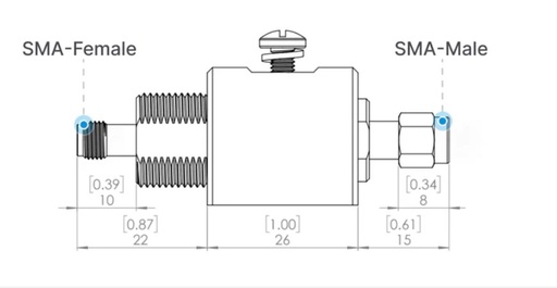 [LA-LSP-SFM] SMA Lightning Arrestor